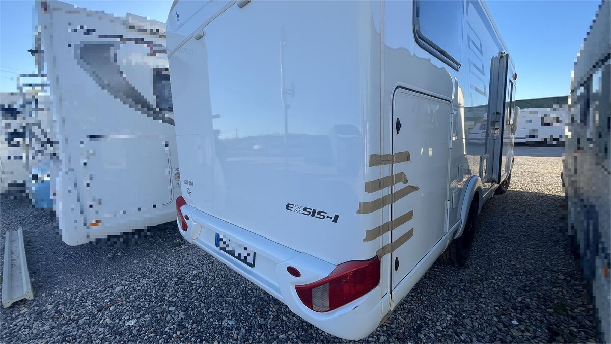 Miniatura Fiat 1100 2017 Autocaravana integral Fiat HYMER EX 564 EXSIS-I 3