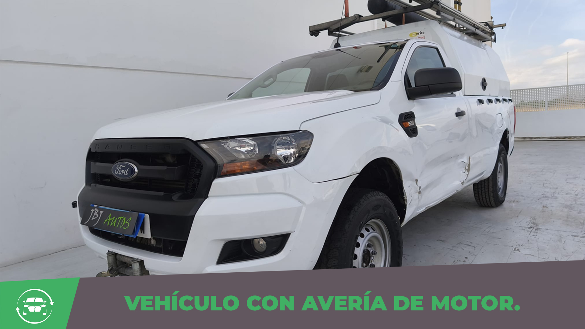VU 2P. 6G PICKUP 2.2 TDCI 160 cv. -Averiado. 10.500€