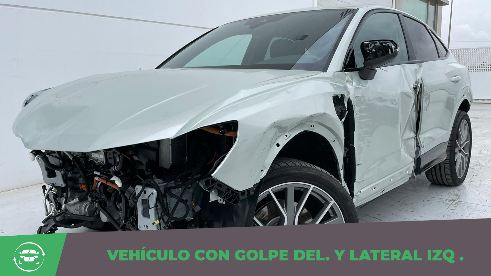 45 TFSI e 245 cv. -Accidentado- 25.000€