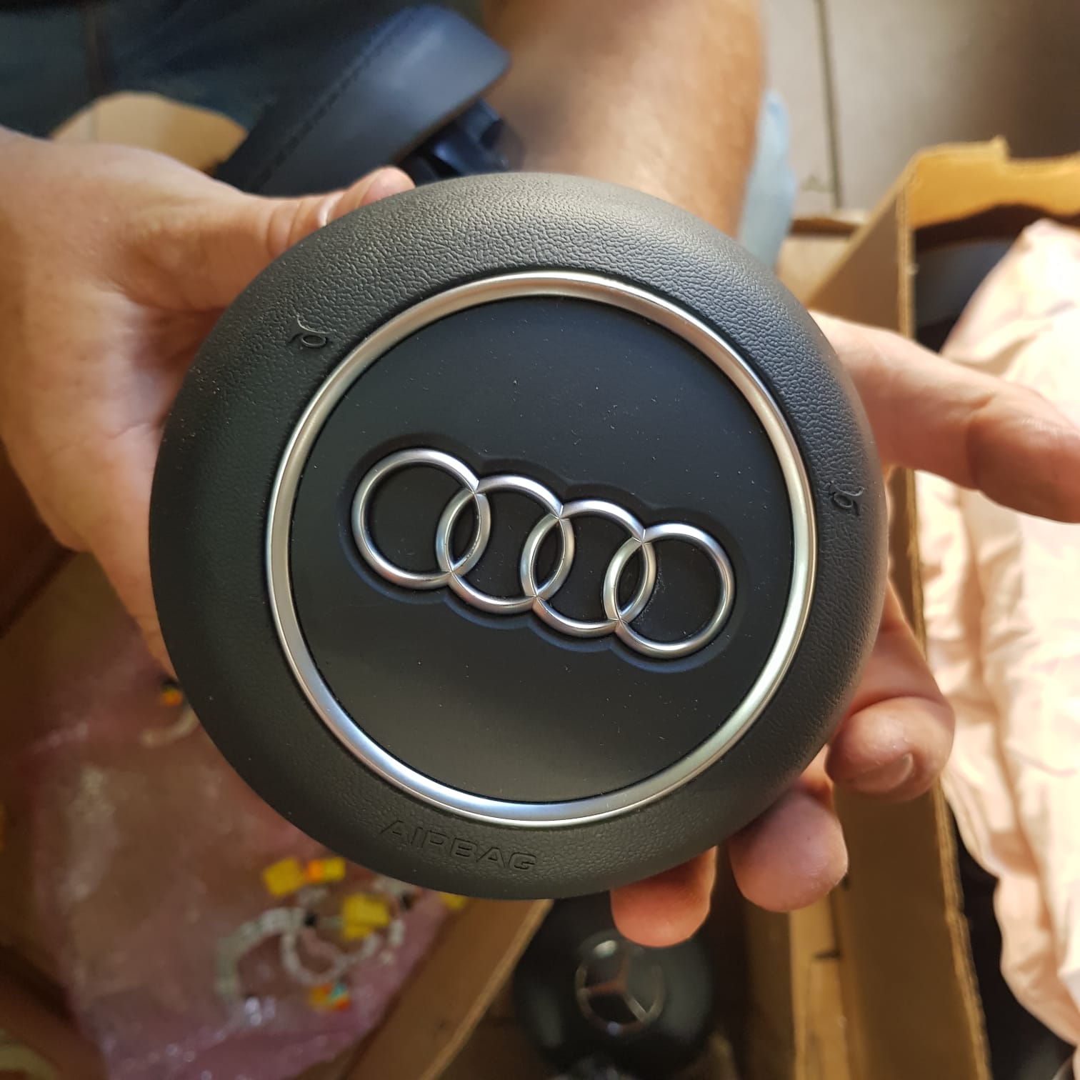 AUDI A4 S4 B9 AIRBAG DEL VOLANTE 8W0880201AR