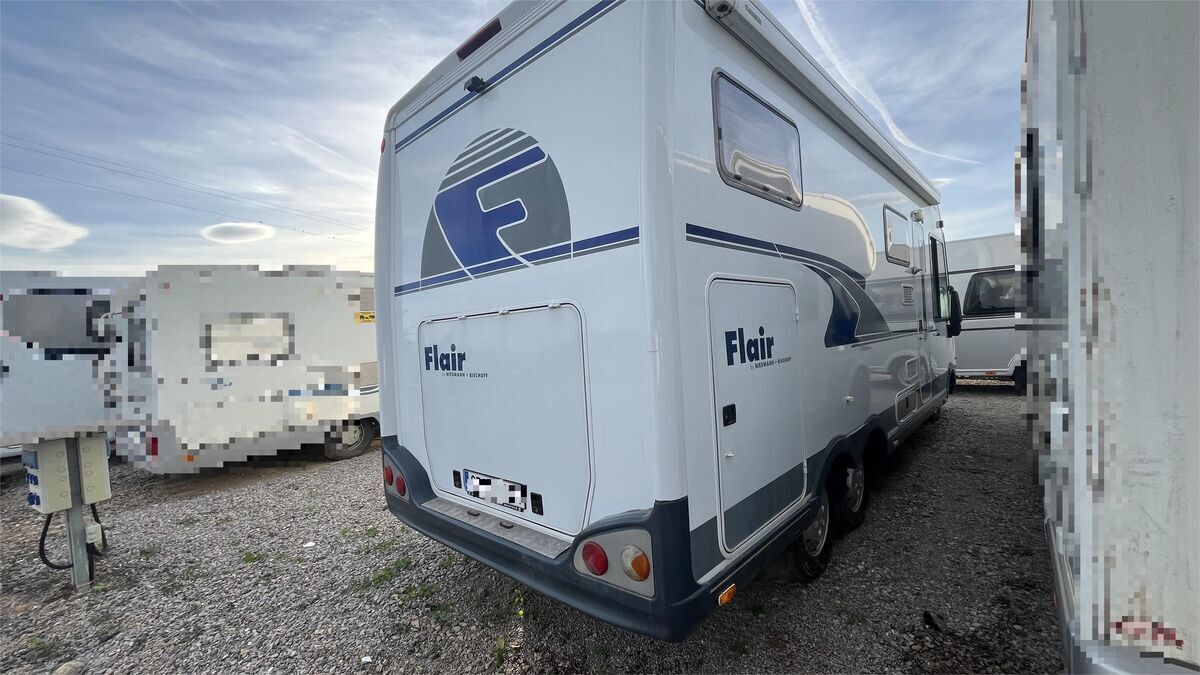 Miniatura Fiat 1100 2002 AUTOCARAVANA FIAT / ALKO FLAIR 6700iTA 2