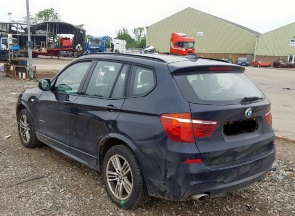 Bmw X3 F25 2016 airbags capo