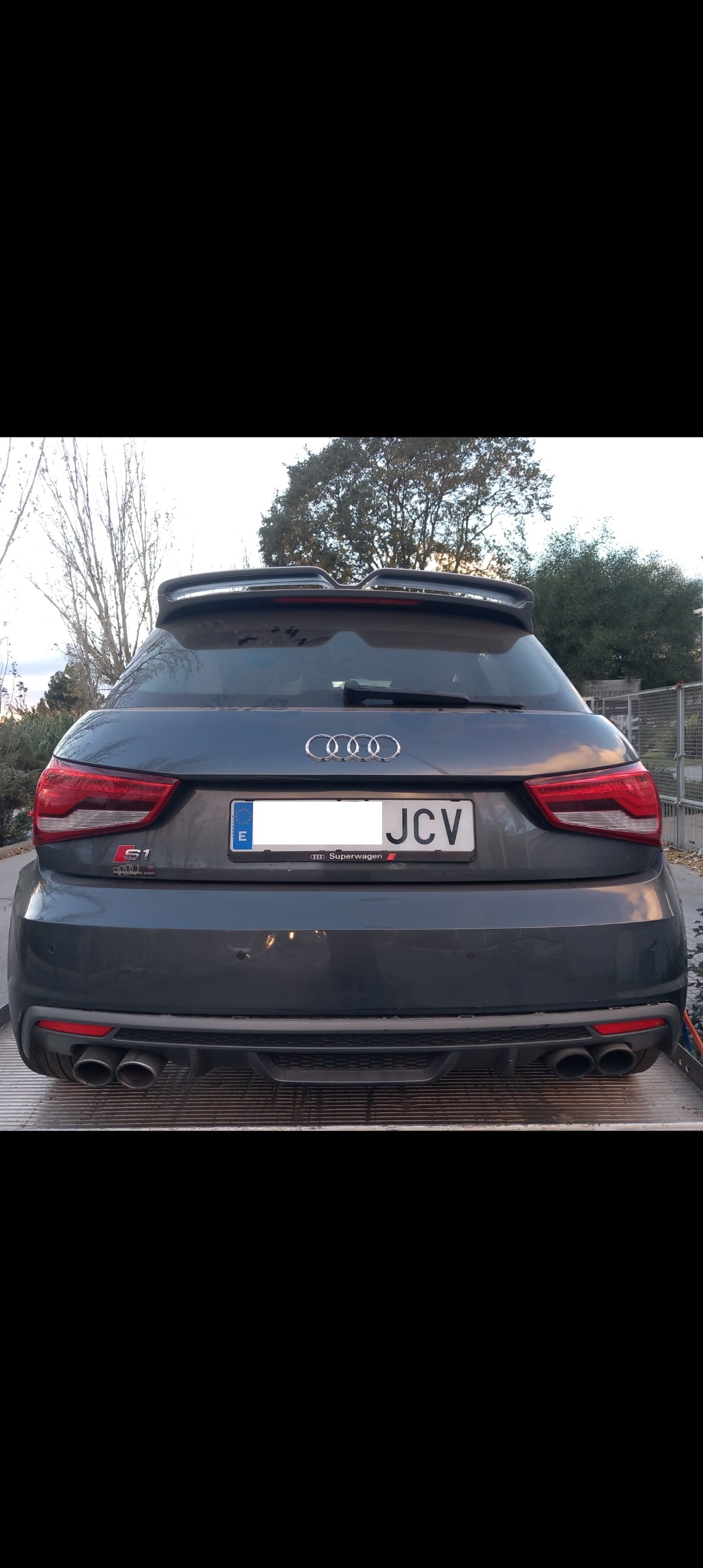 AUDI S1 QUATTRO DEL 2015 CON GOLPE LATERAL FUERTE