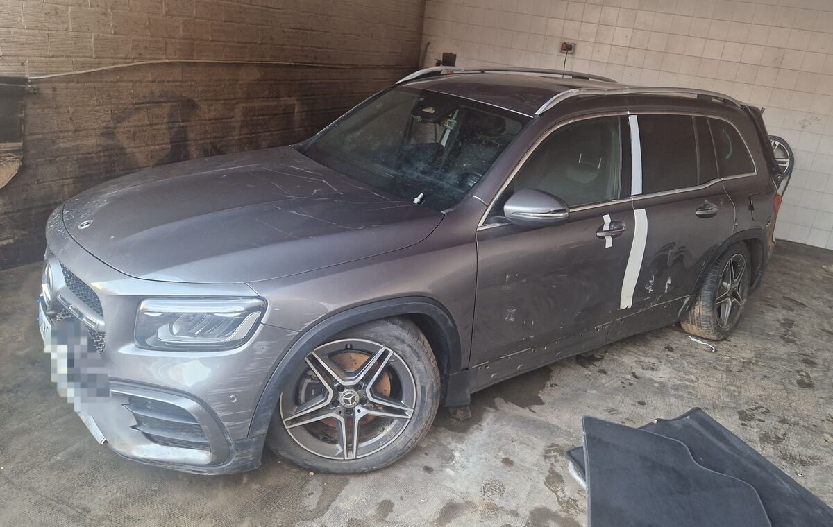 Miniatura Mercedes-Benz GLB 2024 Mercedes GLB 200 2024 INUNDADO 2