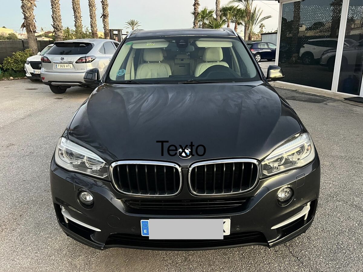 Frente morro completo bmw x5 f15