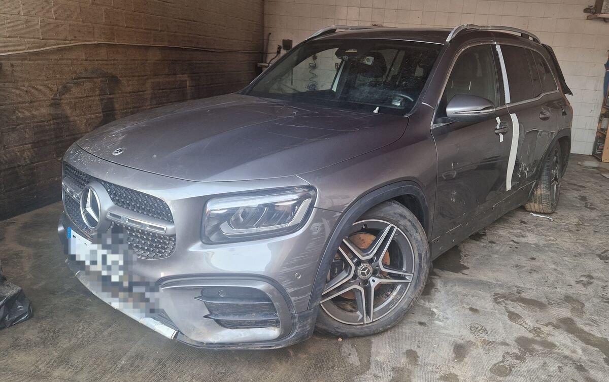 Miniatura Mercedes-Benz GLB 2024 Mercedes GLB 200 2024 INUNDADO 9