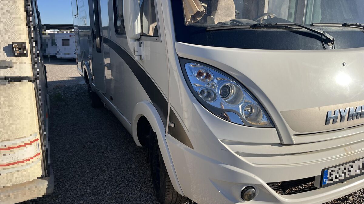 Miniatura Fiat 1100 2017 Autocaravana integral Fiat HYMER EX 564 EXSIS-I 2