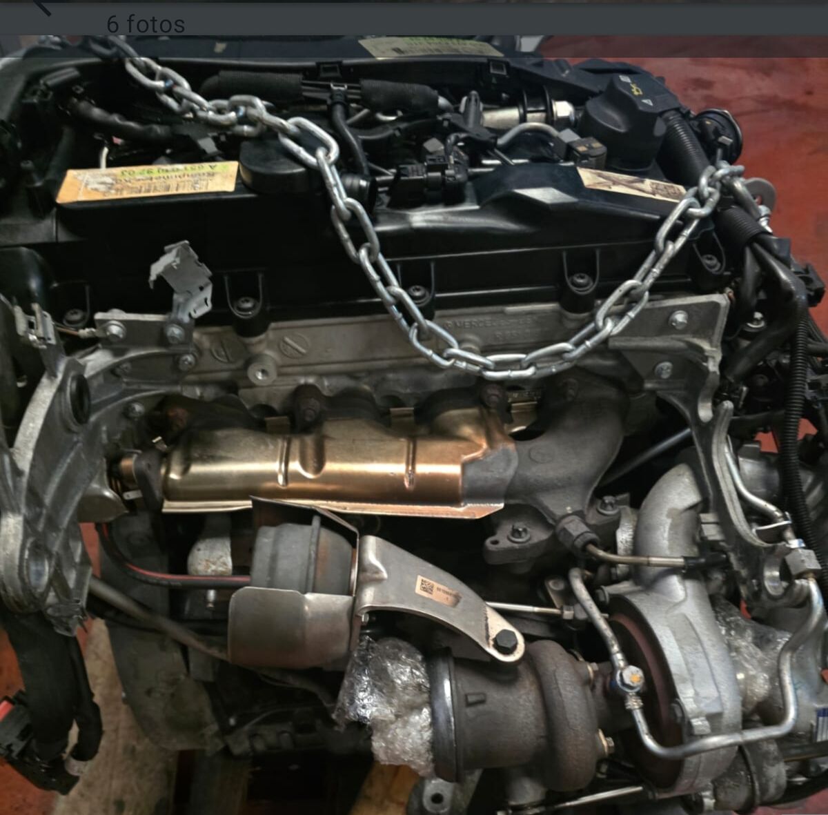 Motor Mercedes ref.651924 Clase E (W212 / S212)