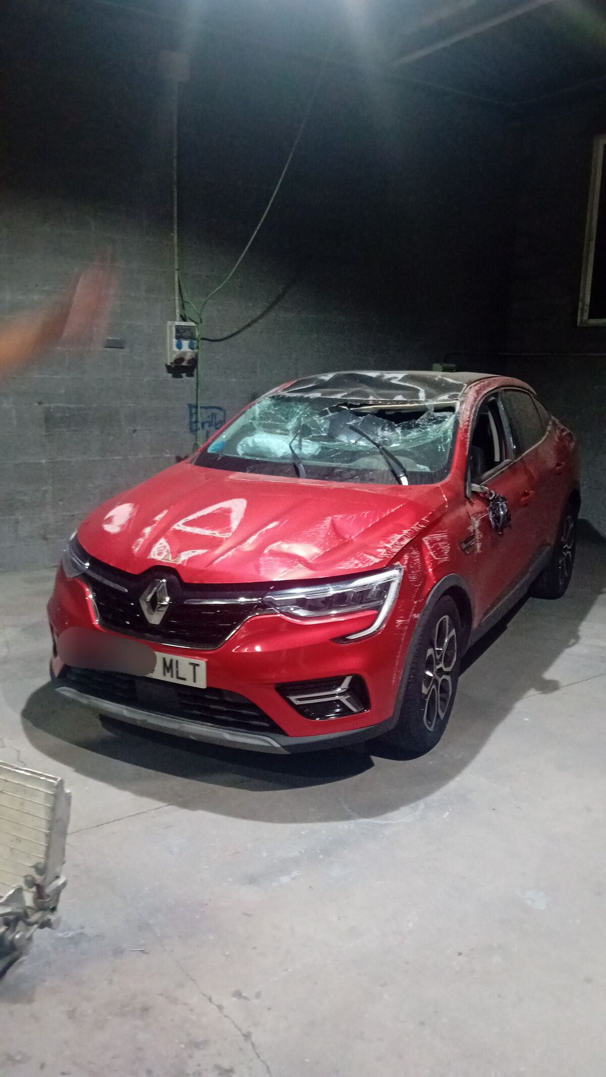Renault Arkana 2024 SINIESTRO