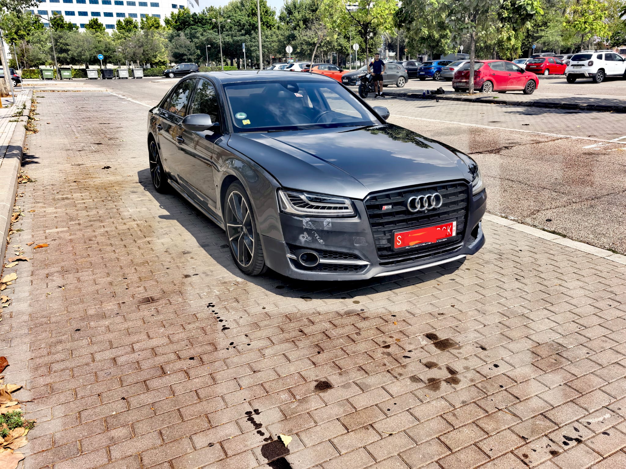 AUDI S8+2018 EN MARCHA