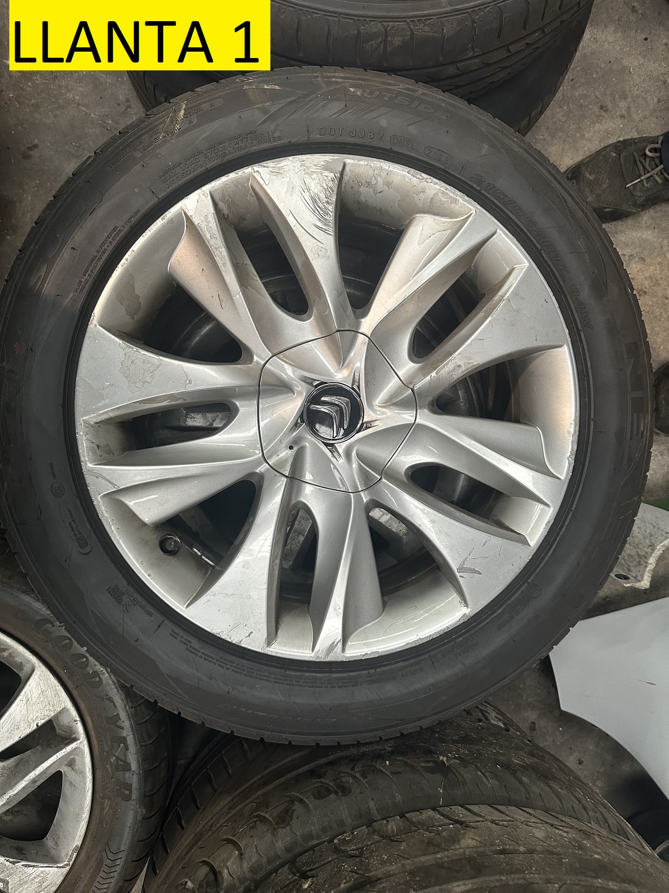 LLANTAS CITROEN DS5