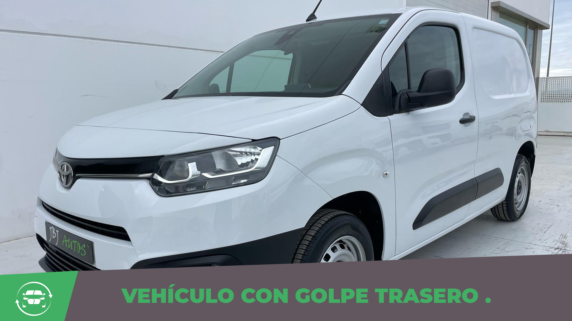 1.5D 100 cv. Furgón -Golpe Trasero- 9.500€