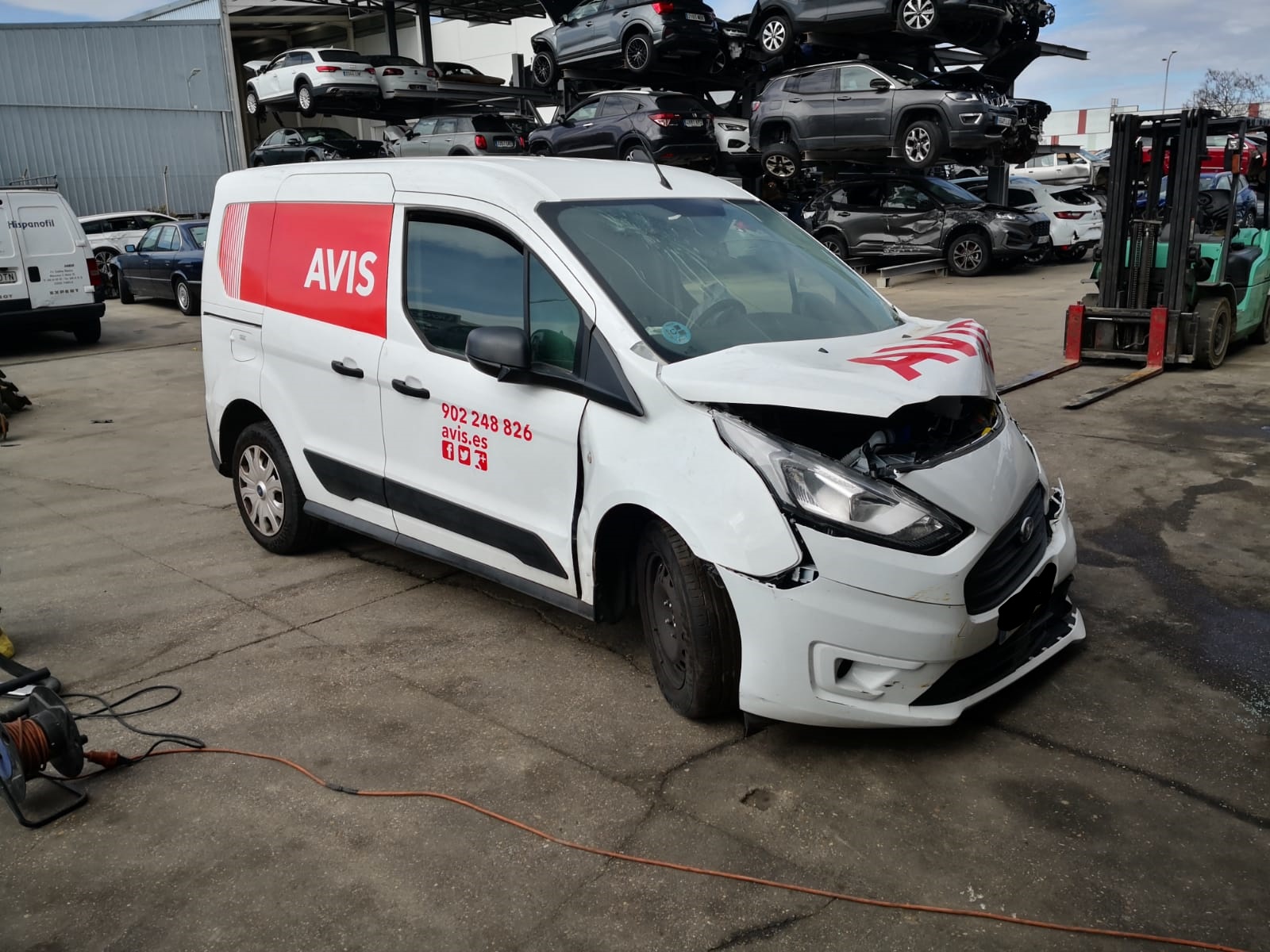 FORD TRANSIT CONNECT VAN L1 I304R22 DIESEL  MANUAL FEBRERO 2022 1 KM  100 KW 1.5 CC