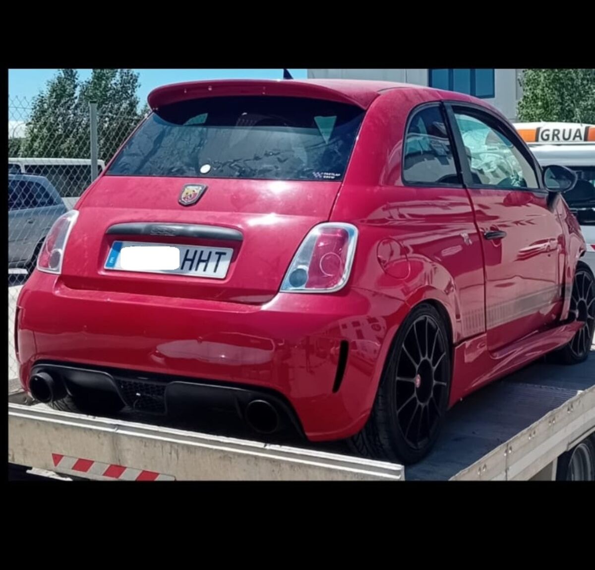ABARTH MUY PREPARADO siniestro